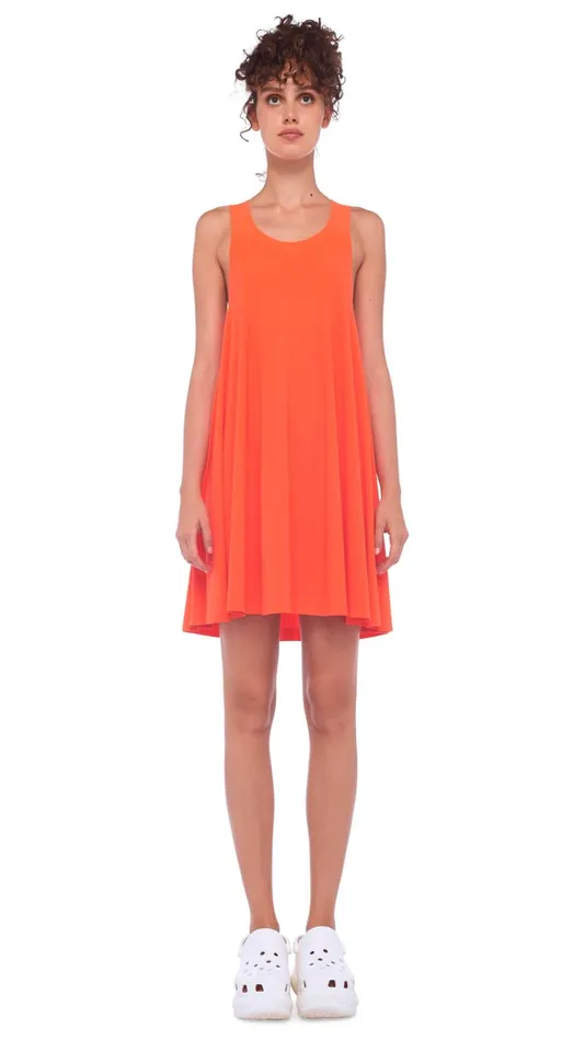 Norma Kamali Dresses RACER SWING DRESS Sos 8211 Clothing