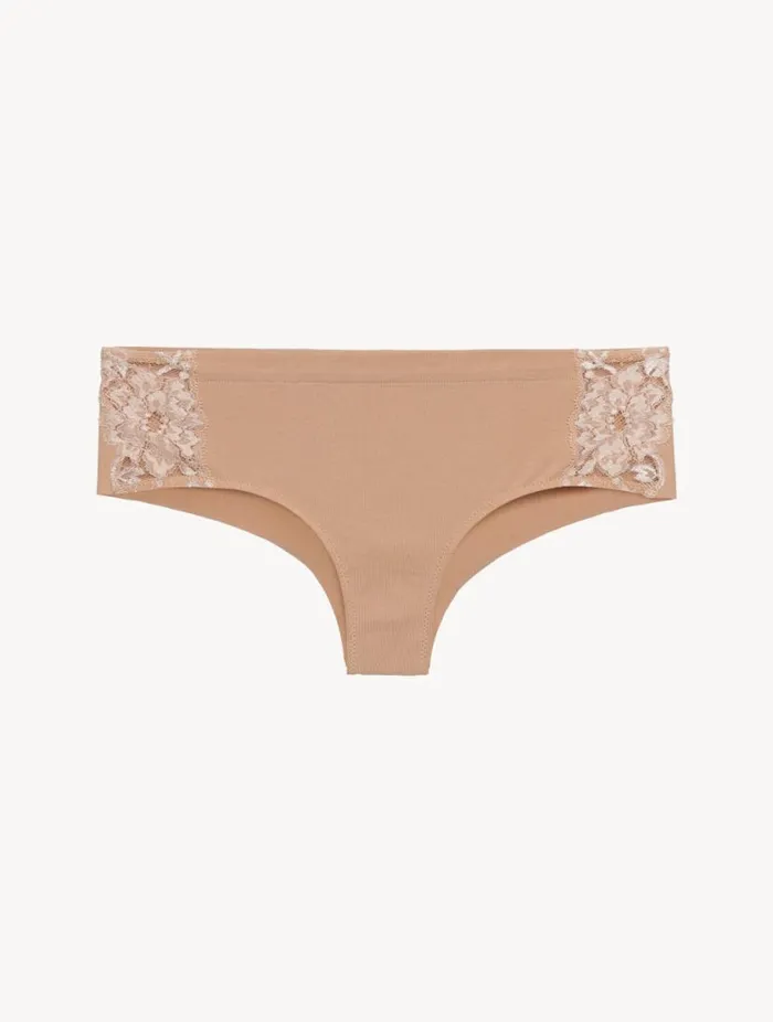 Nude Cotton Short Briefs Lingerie La Perla Hipster