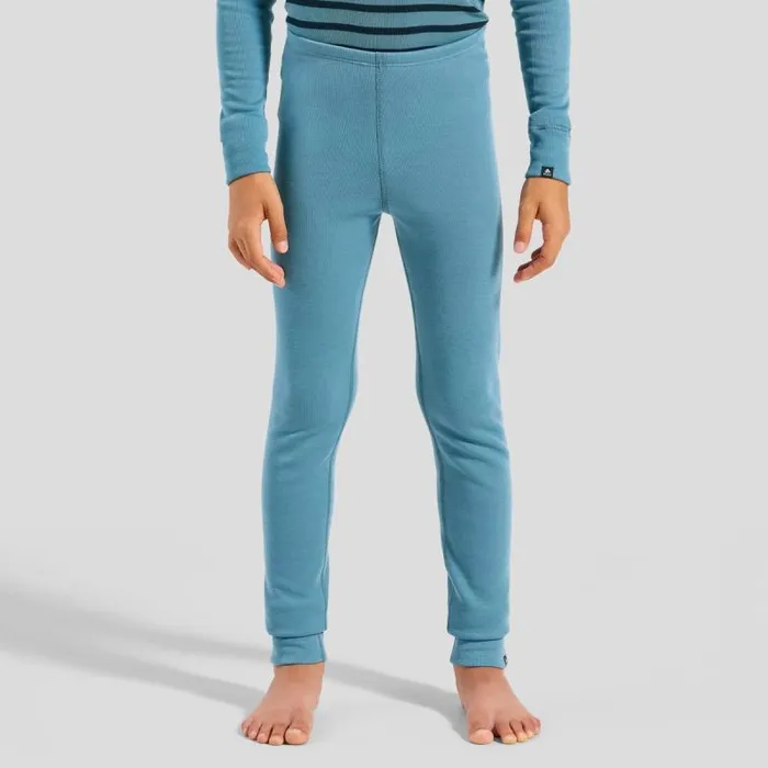 Odlo Base Layers The Active Warm 039 Base Layer Bottoms Provincial Blue 8211 Kids