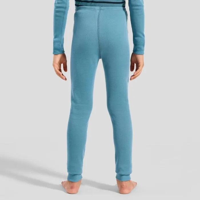 Odlo Base Layers The Active Warm 039 Base Layer Bottoms Provincial Blue 8211 Kids