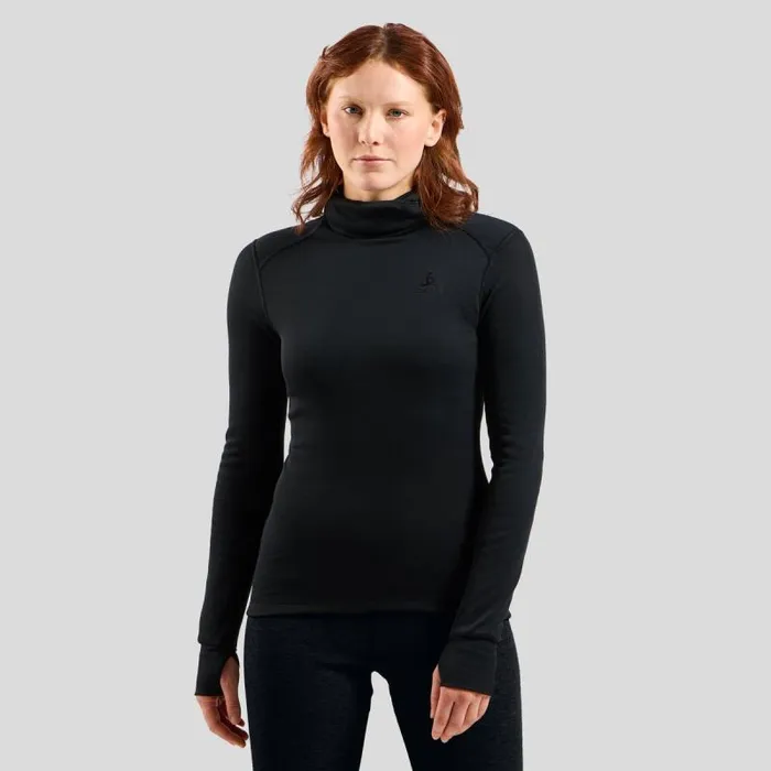 Odlo Base Layers The Active Warm Base Layer With Facemask Black 8211 Women