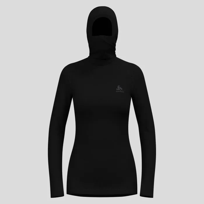 Odlo Base Layers The Active Warm Base Layer With Facemask Black 8211 Women