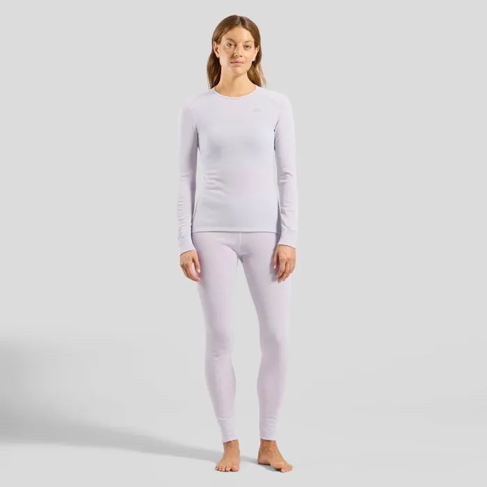 Odlo Base Layers The Active Warm Heritage Base Layer Set Misty Lilac 8211 Women