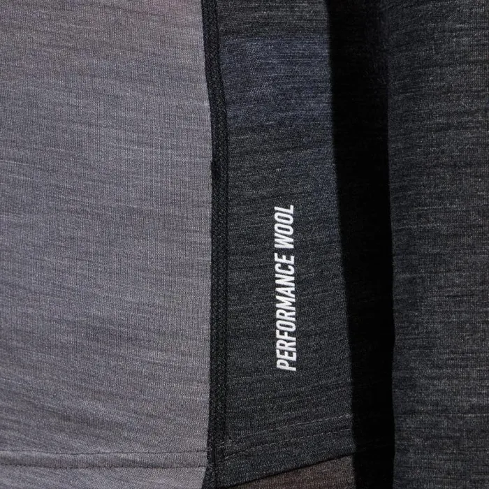 Odlo Base Layers The Performance Wool 150 Base Layer HalfZip Grey Melange 8211 Dark Grey Melange 8211 Women