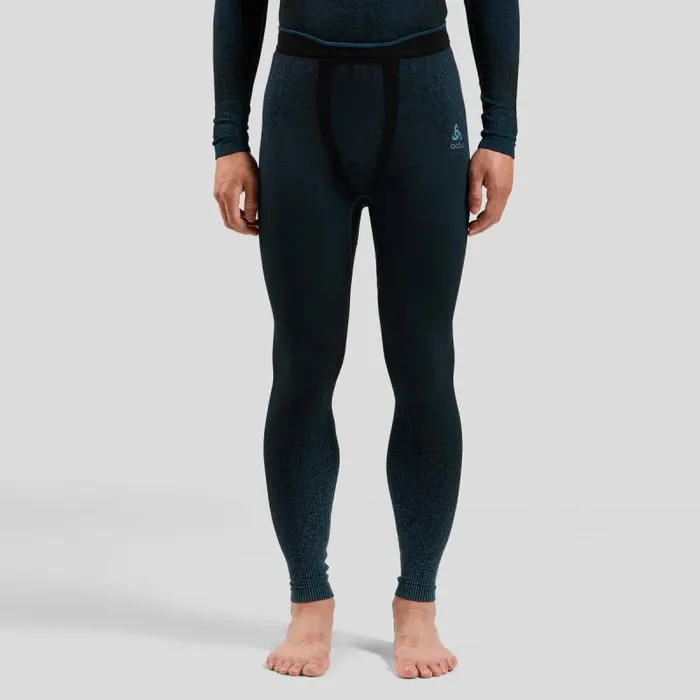 Odlo Base Layers The Pow Blackcomb Base Layer Bottoms Provincial Blue 8211 Men