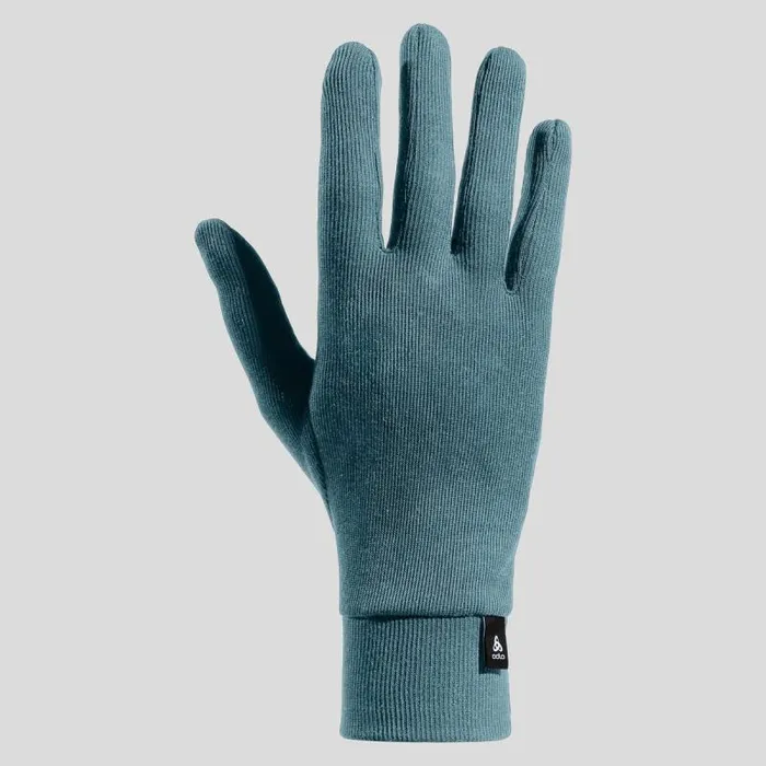 Odlo Headwear and Gloves The Active Warm Gloves Provincial Blue 8211 WomenMen