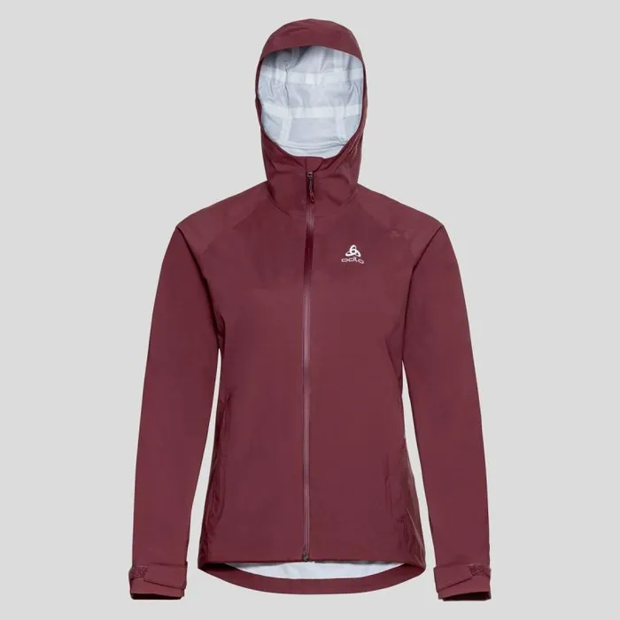 Odlo Jackets and Vests The Aegis Hardshell Jacket Raspberry Fudge 8211 Women