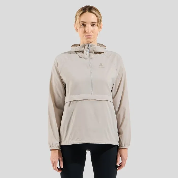 Odlo Jackets and Vests The Essentials Windbreaker Silver Cloud 8211 Women