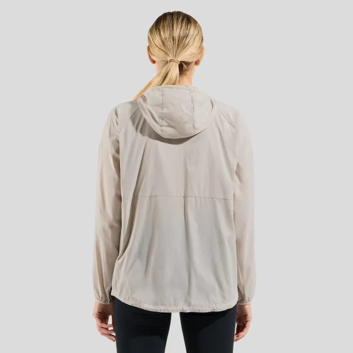 Odlo Jackets and Vests The Essentials Windbreaker Silver Cloud 8211 Women