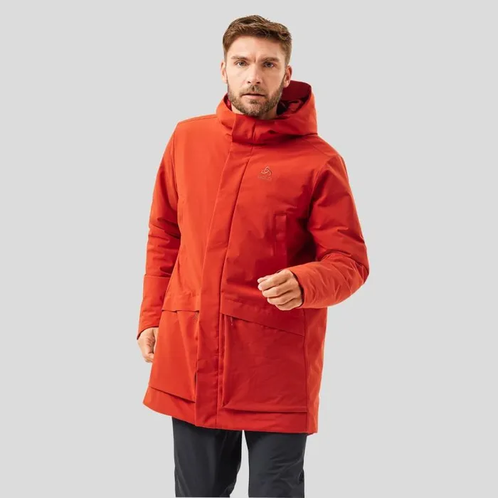 Odlo Jackets and Vests The Halden SThermic Parka Ketchup 8211 Men