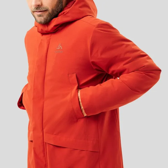 Odlo Jackets and Vests The Halden SThermic Parka Ketchup 8211 Men