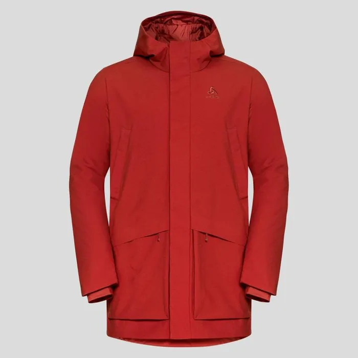 Odlo Jackets and Vests The Halden SThermic Parka Ketchup 8211 Men