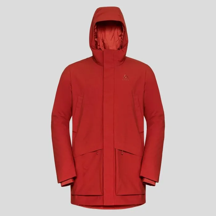 Odlo Jackets and Vests The Halden SThermic Parka Ketchup 8211 Men
