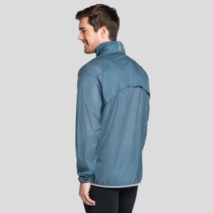 Odlo Jackets and Vests The Zeroweight Dual Dry Water Repellent Running Jacket China Blue 8211 Men Odlo Jackets and Vests The Zeroweight Dual Dry Water Repellent Running Jacket China Blue 8211 Men
