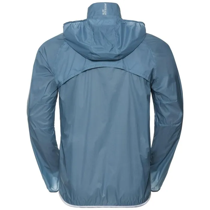 Odlo Jackets and Vests The Zeroweight Dual Dry Water Repellent Running Jacket China Blue 8211 Men