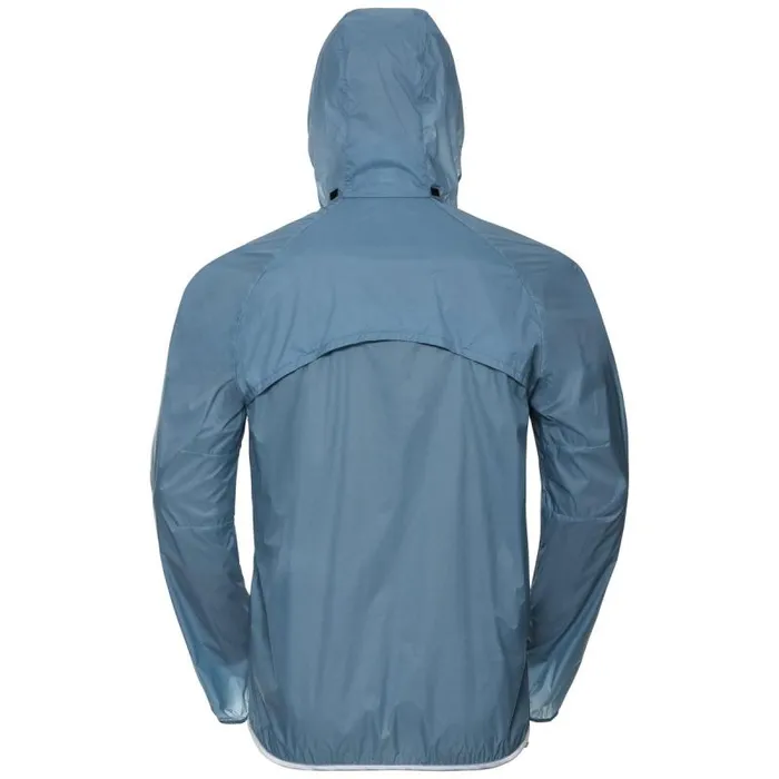 Odlo Jackets and Vests The Zeroweight Dual Dry Water Repellent Running Jacket China Blue 8211 Men