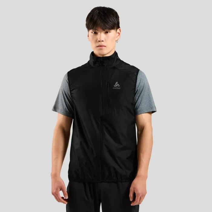 Odlo Jackets and Vests The Zeroweight Running Vest Black 8211 Men