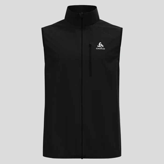 Odlo Jackets and Vests The Zeroweight Running Vest Black 8211 Men
