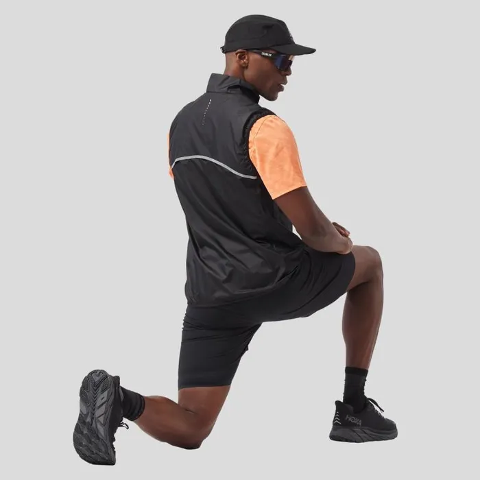 Odlo Jackets and Vests The Zeroweight Running Vest Black 8211 Men
