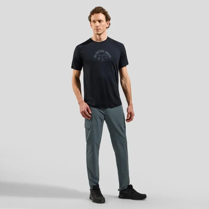 Odlo Pants and Tights The Ride 365 Pants Dark Slate 8211 Men