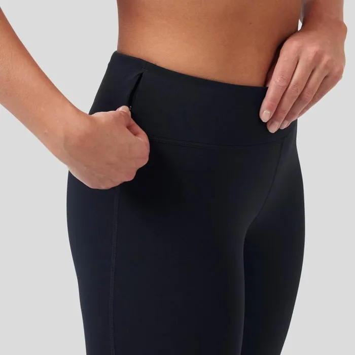 Odlo Pants and Tights The Zeroweight 78 Running Tights Black 8211 Women