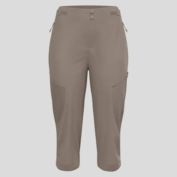 Odlo Pants and Tights The Zeroweight XWarm Windproof Knickerbockers Cinder 8211 Women