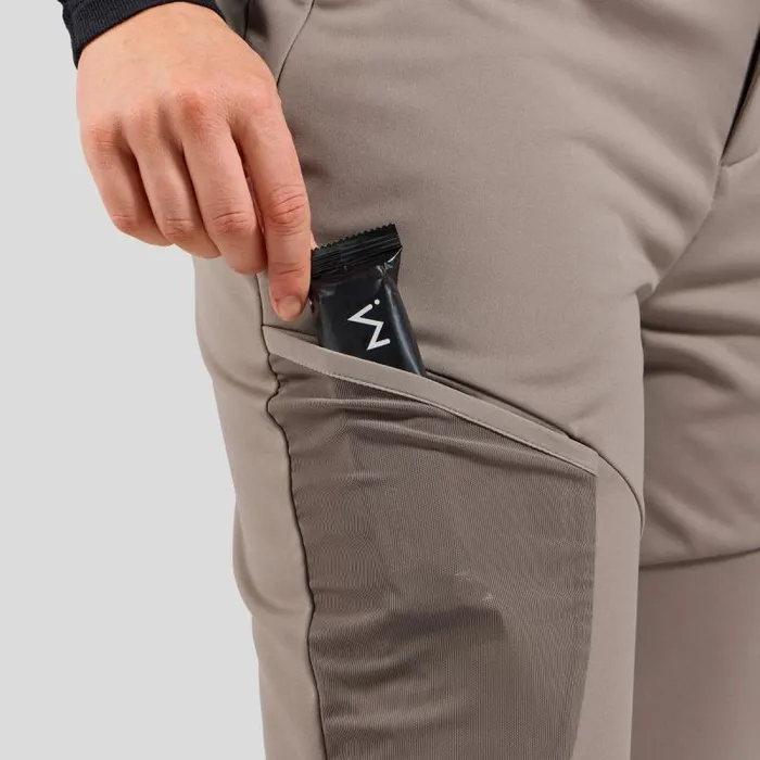 Odlo Pants and Tights The Zeroweight XWarm Windproof Knickerbockers Cinder 8211 Women