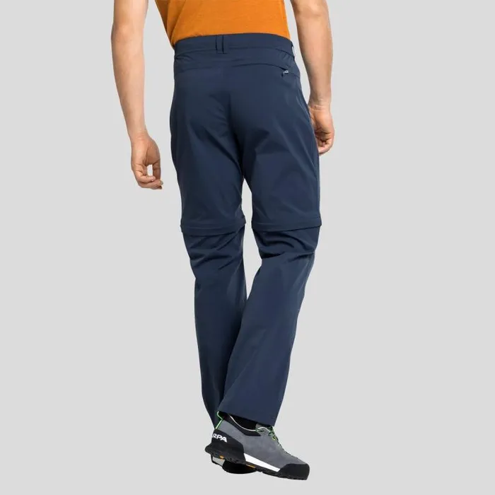 Odlo Pants and Tights Wedgemount ZipOff Pants Diving Navy 8211 Men