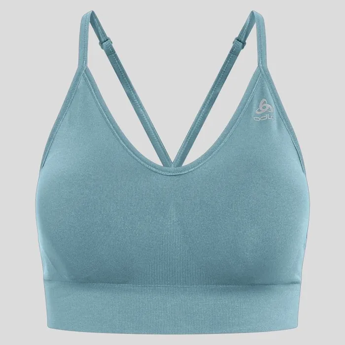 Odlo Sports Bras The Padded Seamless Soft 20 Sports Bra Provincial Blue 8211 Women