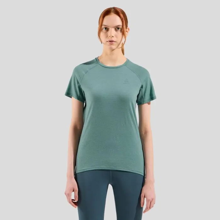 Odlo Tshirts and Polos The Ascent Performance Wool 125 TShirt Arctic 8211 Women