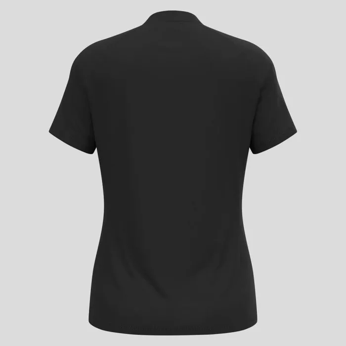 Odlo Tshirts and Polos The Essentials Trail Running TShirt Black 8211 Women