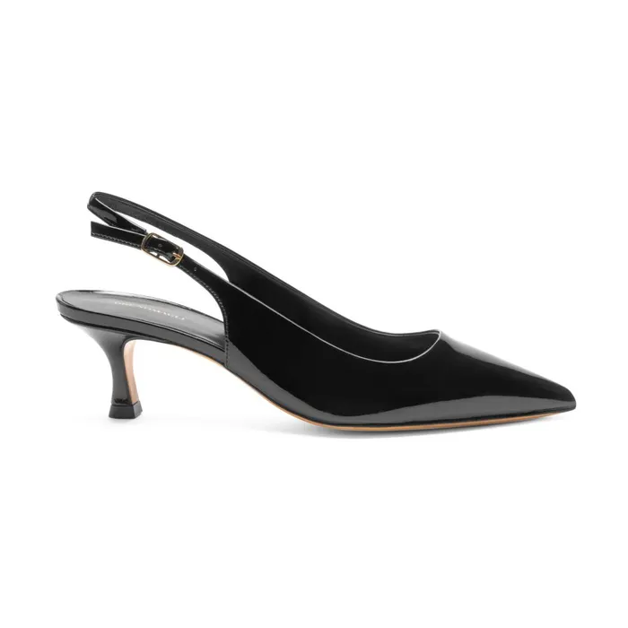Palerma Slingback Pump Black Patent Women Bruno Magli Heels