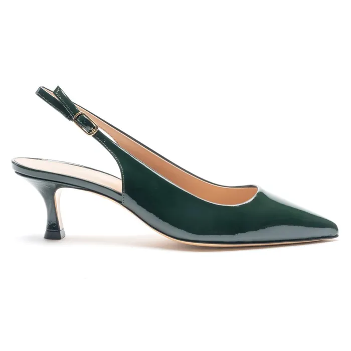 Palerma Slingback Pump Emerald Patent Women Bruno Magli Pumps