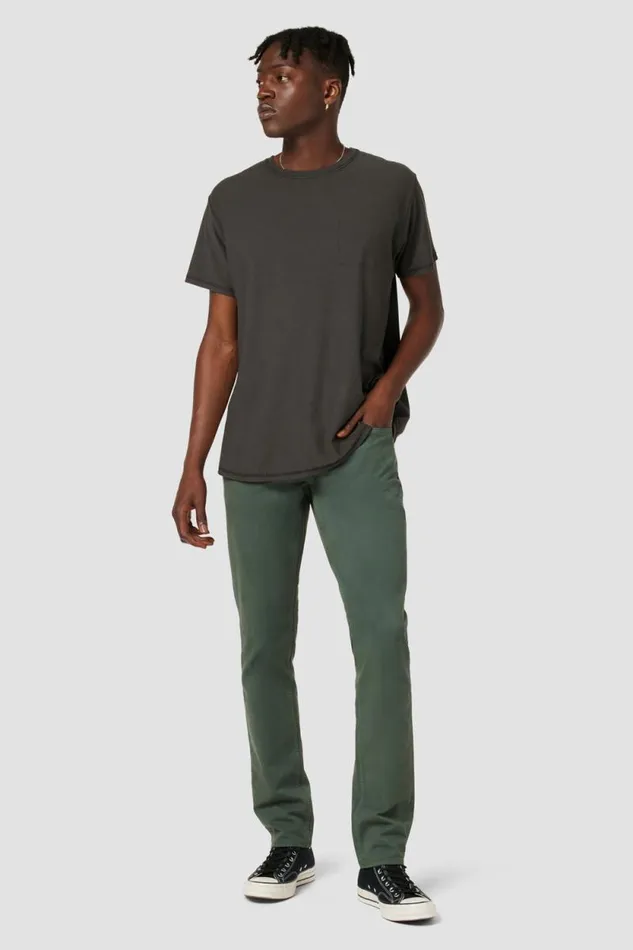 Pants Men Hudson Jeans Blake Slim Straight Twill Pant Pine
