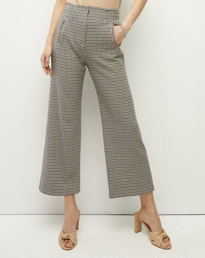 Pants Shop Veronica Beard Dova Houndstooth Pant Multi