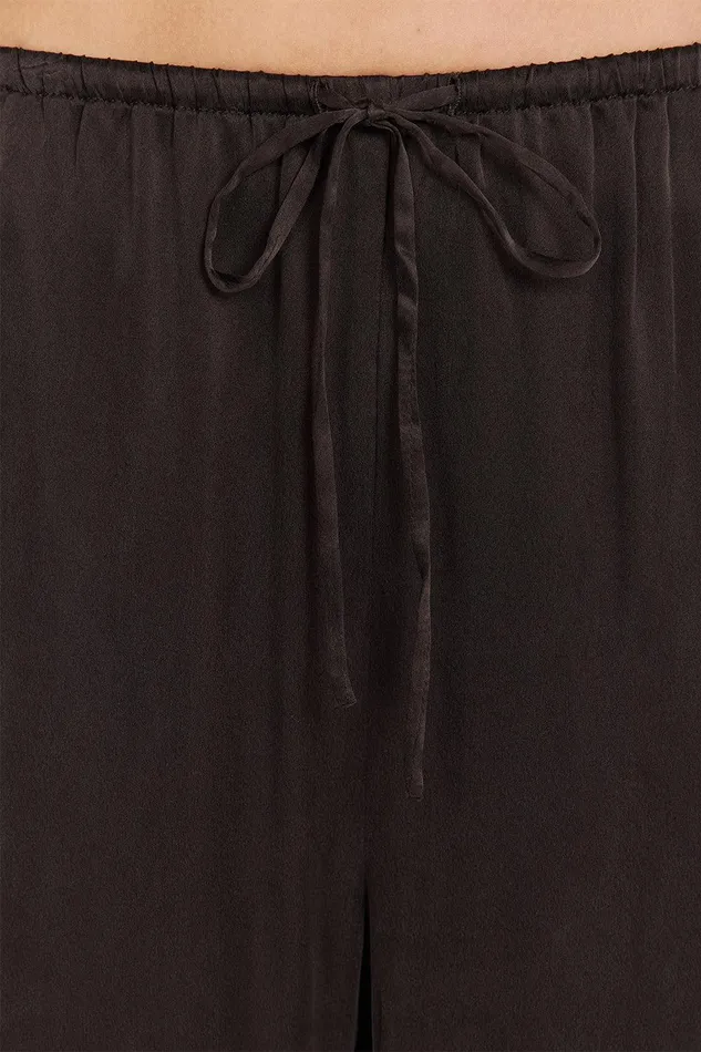 PERCY BITTER CHOC SILK PANT Women DISSH Pants
