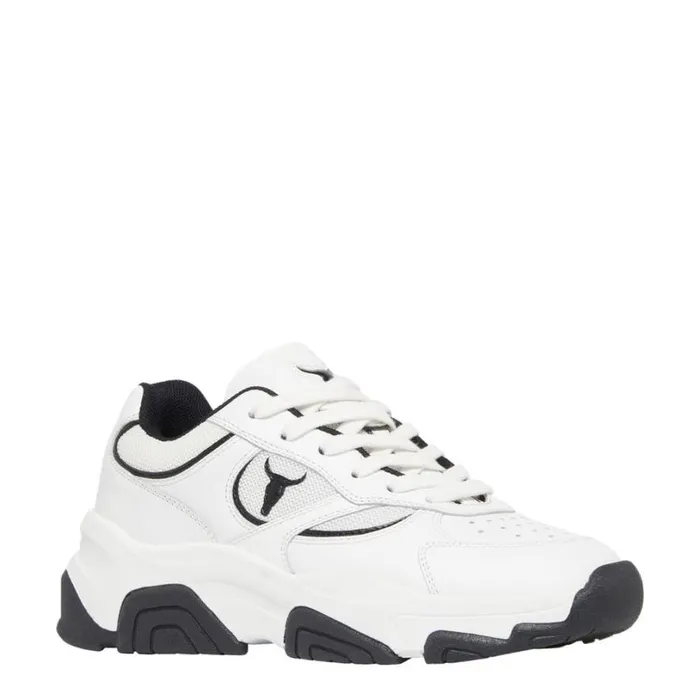 Platform Sneakers Women Windsor Smith GHOSTED WHITE BLACK SNEAKERS Platform Sneakers Women Windsor Smith GHOSTED WHITE BLACK SNEAKERS