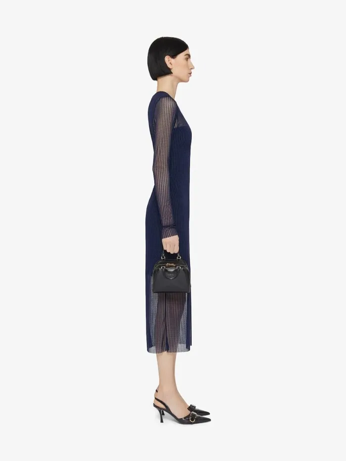 Polka Dots Dress In Tulle Navy Women Givenchy Dresses