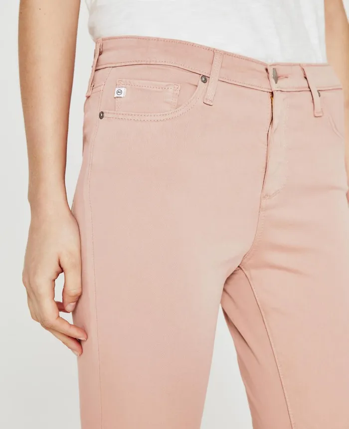 Prima Crop Rose Cloud Women AG Jeans Pants