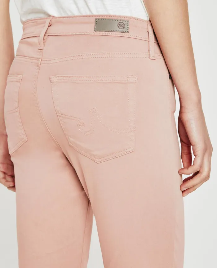 Prima Crop Rose Cloud Women AG Jeans Pants