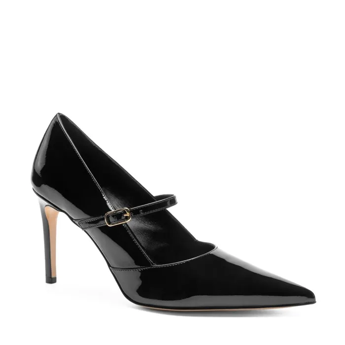 Prima Pump Black Patent Women Bruno Magli Pumps
