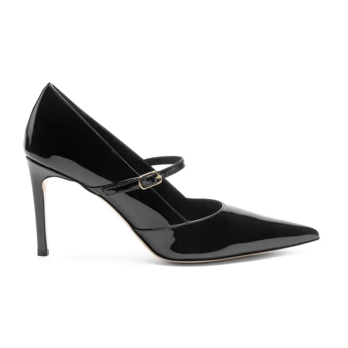 Prima Pump Black Patent Women Bruno Magli Pumps