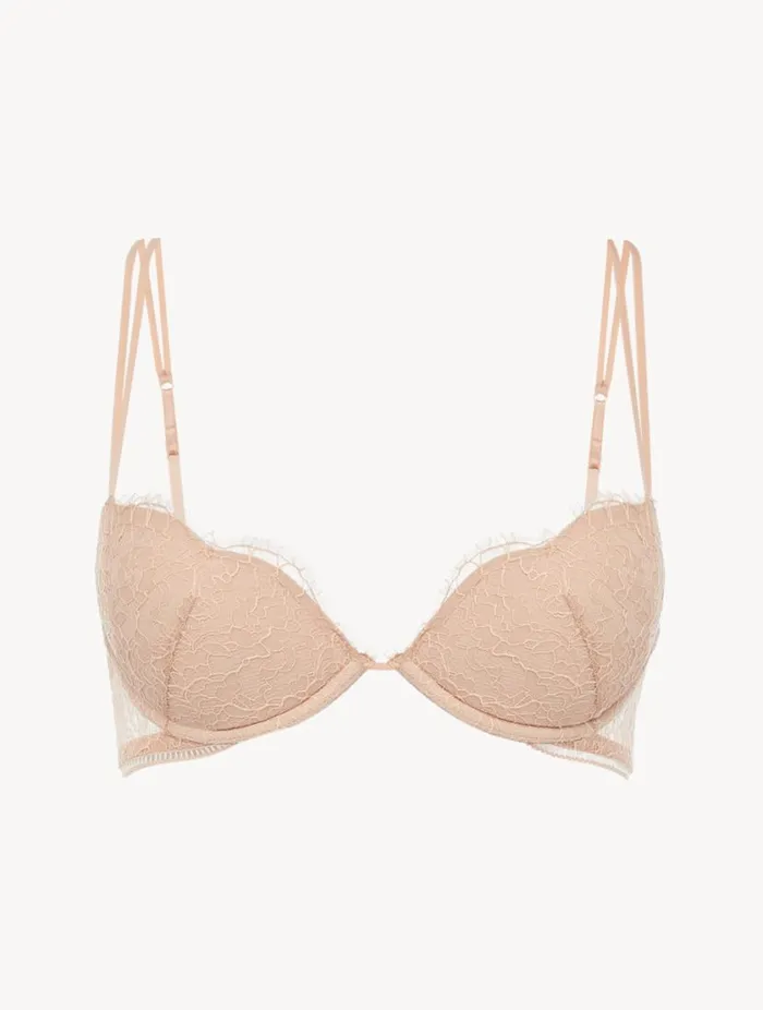 Pushup Bra With Lace In Oak Blush Lingerie La Perla Padded