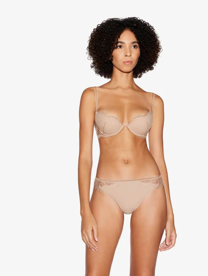 Pushup Bra With Lace In Oak Blush Lingerie La Perla Padded
