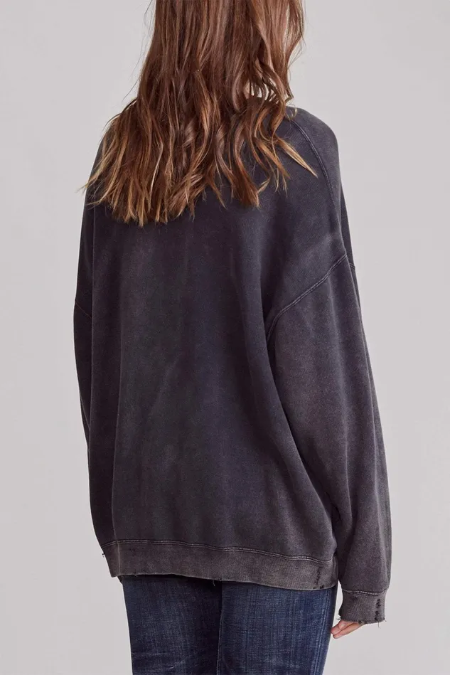 R13 Sweatshirts Women I Sold My Soul Oversized Crewneck
