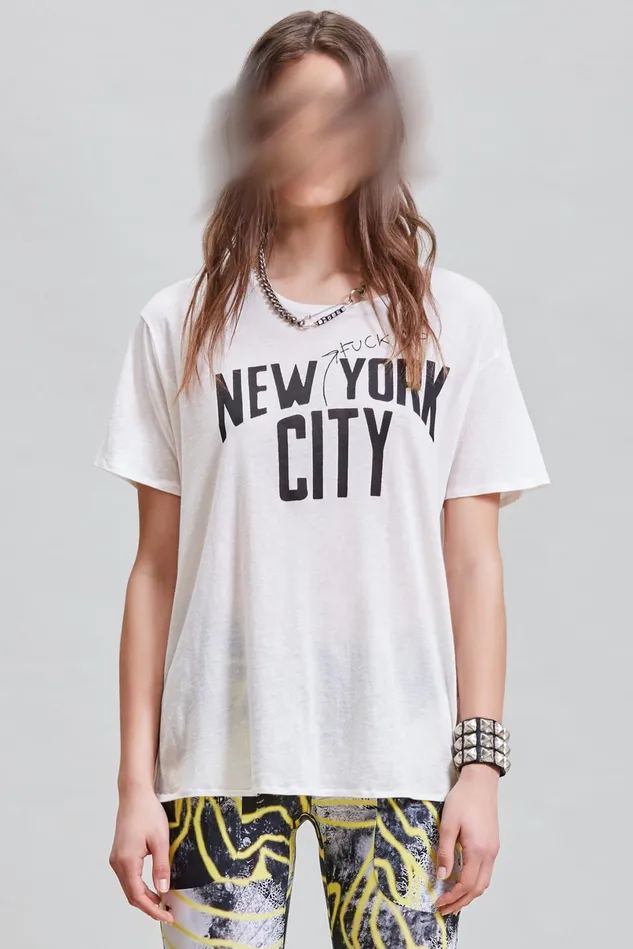 R13 TShirts Women Nyfc Boy TShirt