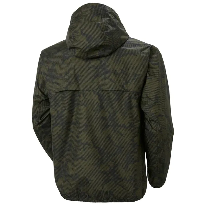Rain Jackets Men Helly Hansen BELFAST 2 PACKABLE JACKET 444 Forest Camo