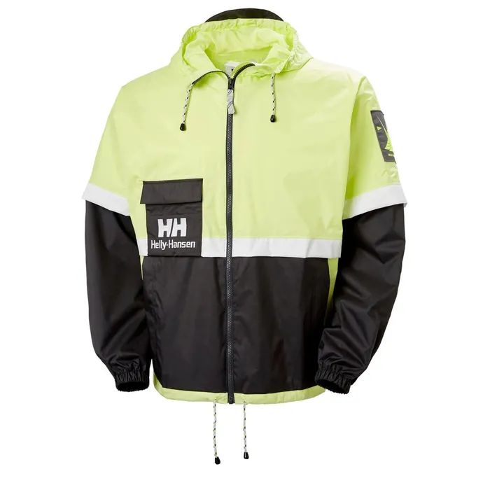 Rain Jackets Men Helly Hansen YU20 RAIN JACKET 379 Sunny Lime