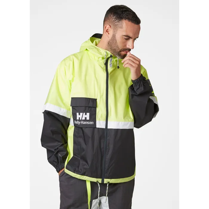 Rain Jackets Men Helly Hansen YU20 RAIN JACKET 379 Sunny Lime