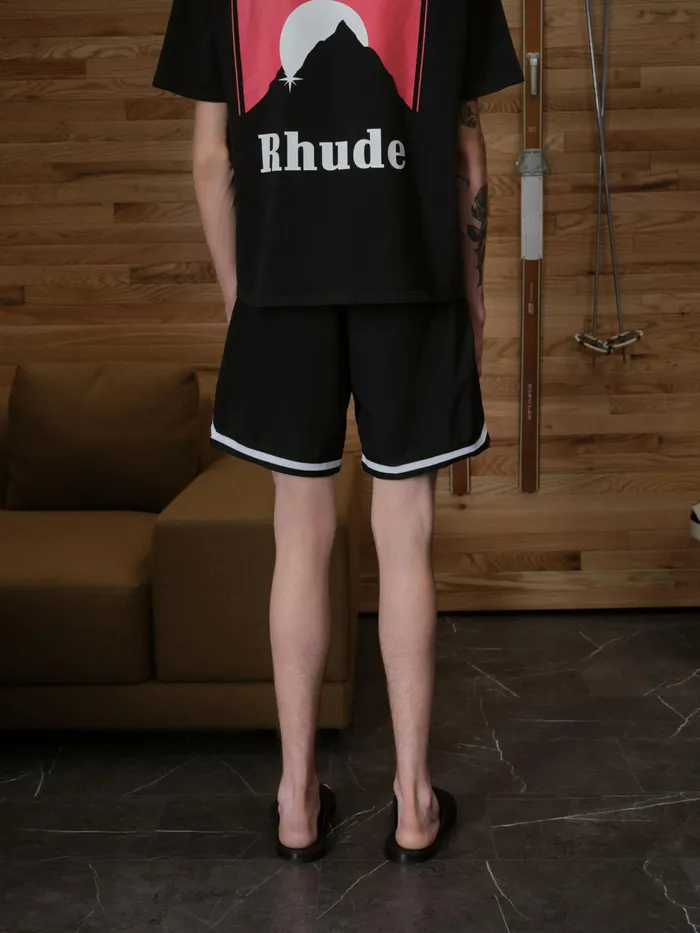 RHUDE BASKETBALL SWIM TRUNKS Men Rhude Shorts
